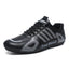 Men's Breathable Leather Casual Sneakers - Lightweight & Versatile