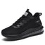 Men's breathable mesh shoes height increasing full-length air cushioned running shoes - Korvel
