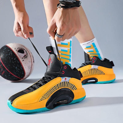 Men's Premium Breathable Athletic Basketball Shoes