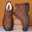 Men's cotton shoes men's winter new style snow boots with fleece insulation casual sports shoes men's outdoor hiking shoes - Korvel