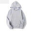Hoodie décontracté pour hommes en couleur unie pour le printemps et l'automne