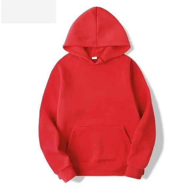 Hoodie décontracté pour hommes en couleur unie pour le printemps et l'automne