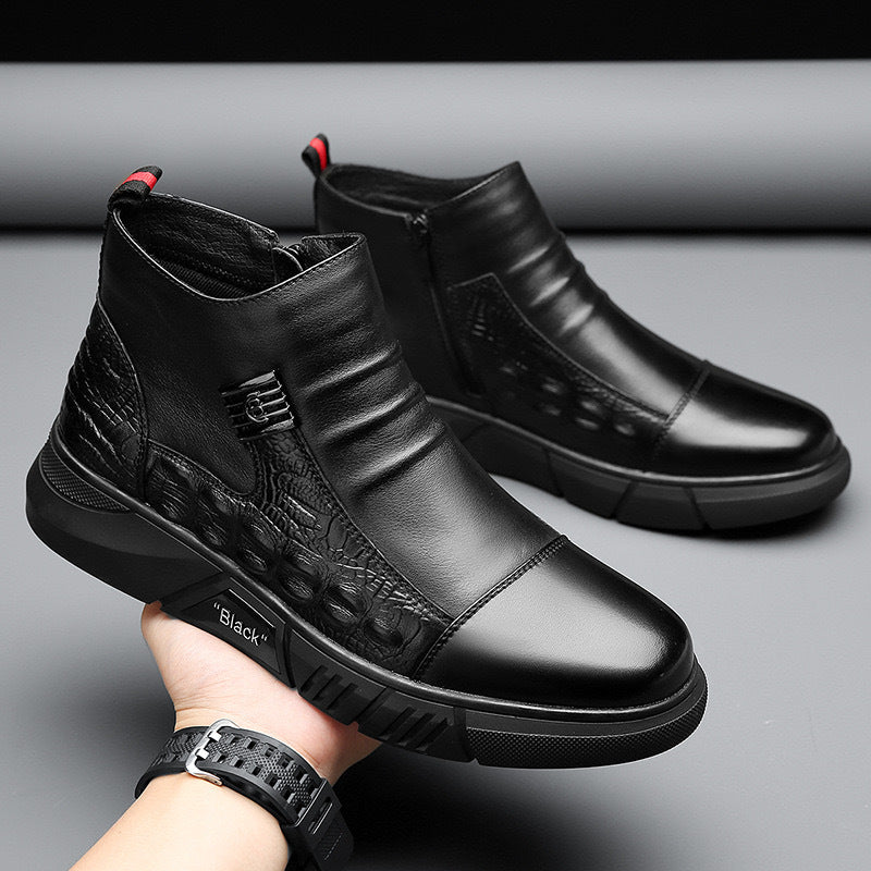 Botas Chelsea de Cuero Premium para Hombre