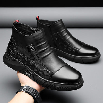 Botas Chelsea de Cuero Premium para Hombre