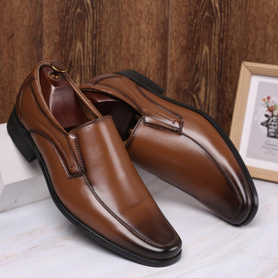 Men's Premium Leather Flats - Stylish & Comfortable