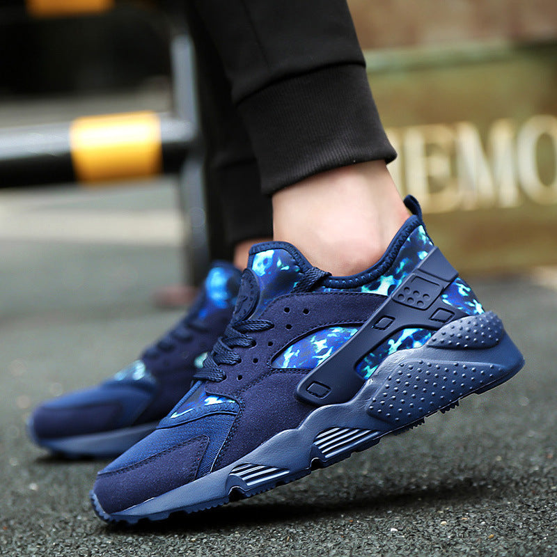 Men's mesh sports shoes for men women's flat running shoes for couples men's travel shoes for men - Korvel
