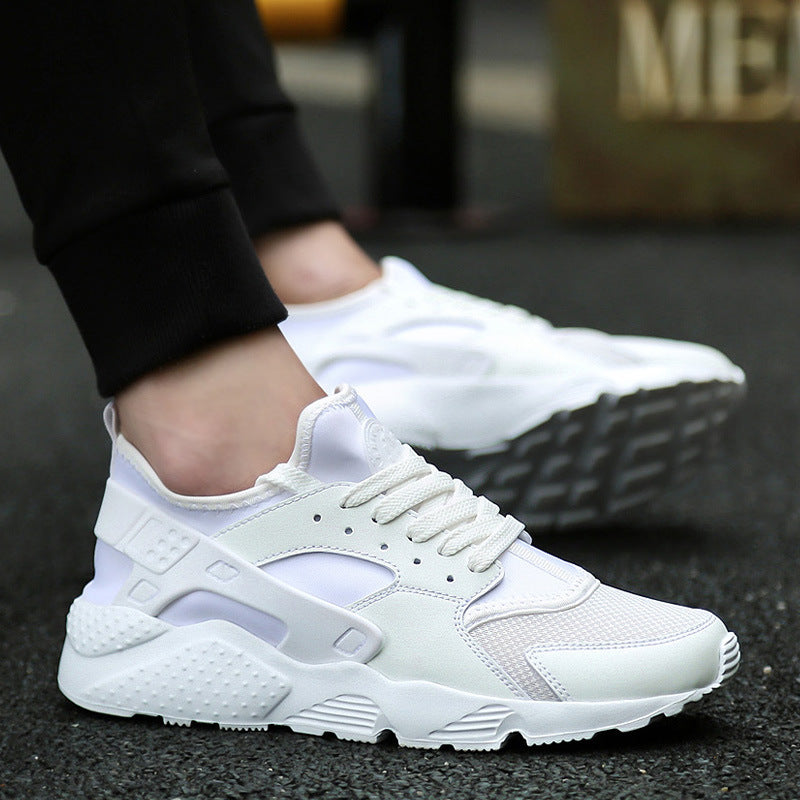 Men's mesh sports shoes for men women's flat running shoes for couples men's travel shoes for men - Korvel