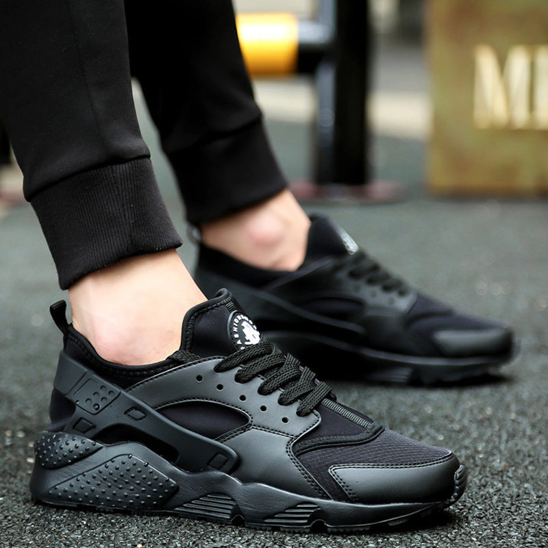 Men's mesh sports shoes for men women's flat running shoes for couples men's travel shoes for men - Korvel