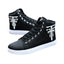 Men's shoes autumn new student sports shoes casual shoes high top board shoes Korean version trendy lace up running single shoes - Korvel