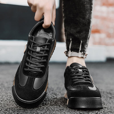 Men's Casual Sneakers with Waterproof Design