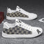 Men's shoes new summer trend casual board shoes versatile breathable thin youth white shoes, one foot canvas trendy shoes - Korvel