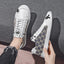 Men's shoes new summer trend casual board shoes versatile breathable thin youth white shoes, one foot canvas trendy shoes - Korvel