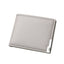Men's Short Wallet Simple Ultra Thin Gray Can Hold Driver License Wallet Multi-Card Wallet Student Wallet - Korvel
