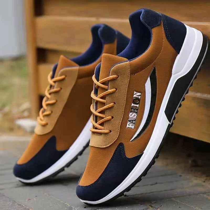 Men's Sneakers Retro running Shoes for men Thick Bottom patchwork male Sports shoes Trendy Sneakers male Zapatos Hombre - Korvel