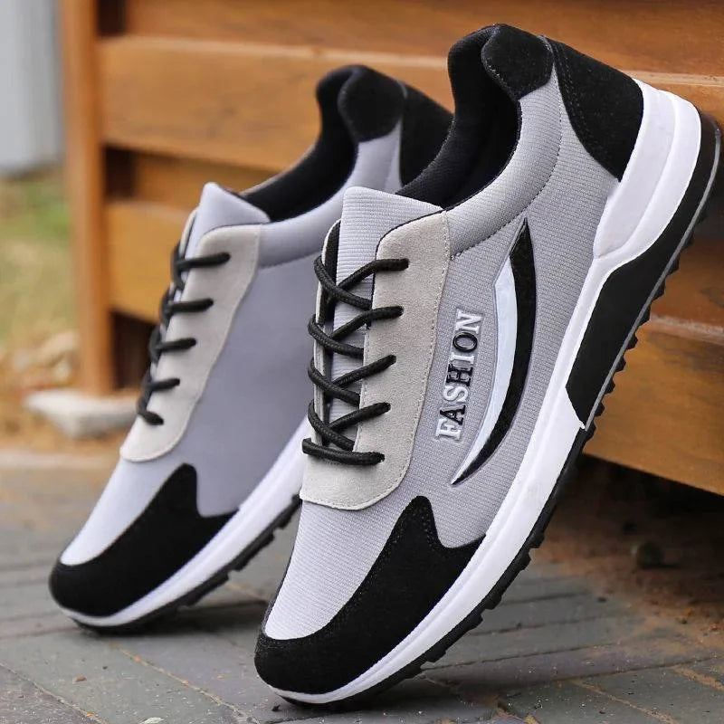 Men's Sneakers Retro running Shoes for men Thick Bottom patchwork male Sports shoes Trendy Sneakers male Zapatos Hombre - Korvel