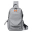 Men's sports chest bag shoulder bag simple men's crossbody bag fashionable small shoulder bag - Korvel