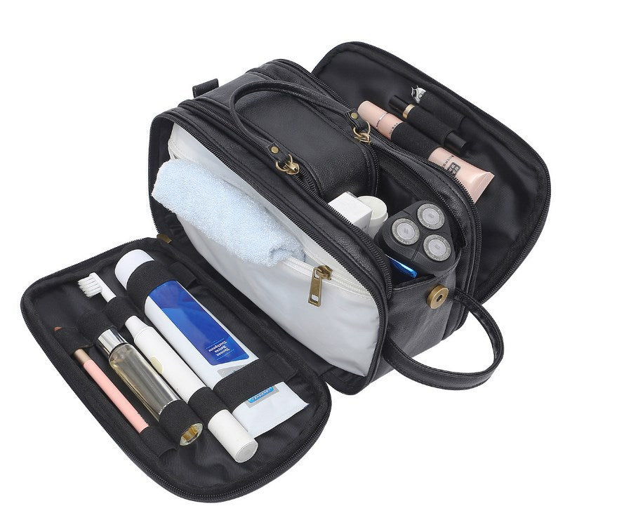 Men's Toiletry Bag Travel Organizer Cosmetic Bag - Korvel