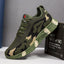 Men's winter velvet casual lightweight sports shoes non-slip thick-soled camouflage running shoes - Korvel