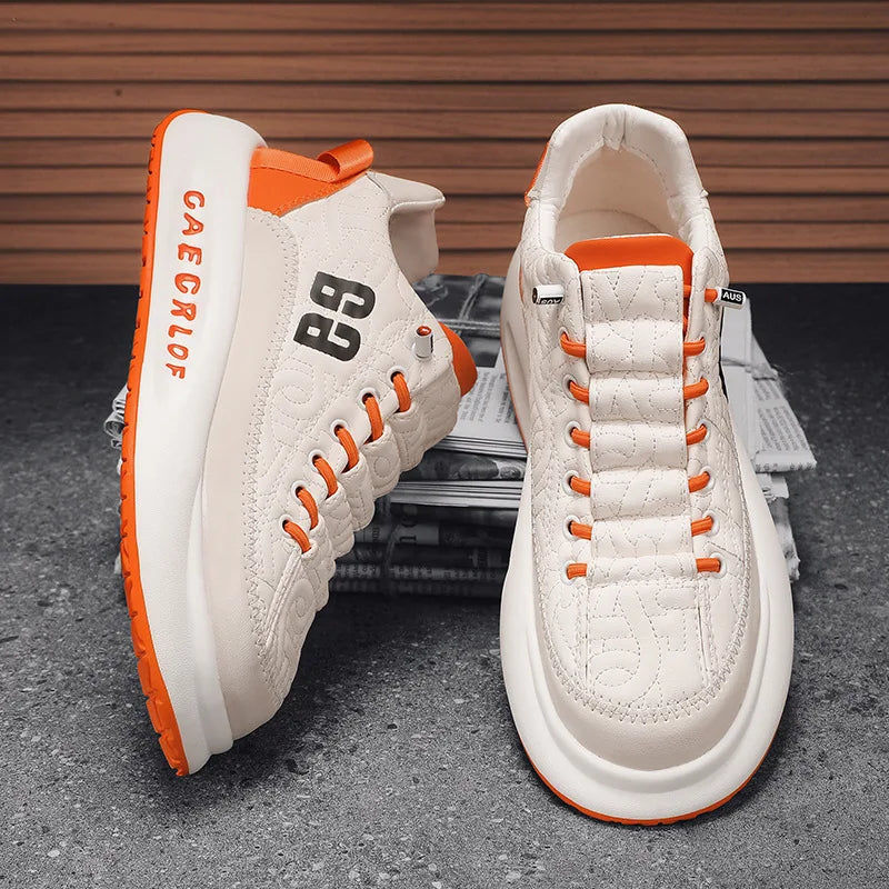 Men Sneakers Spring Breathable Comfort Casual Shoes Male Flat Shoe Fashion Luxury Brand No-slip Running Shoes Tennis Sports Shoe - Korvel