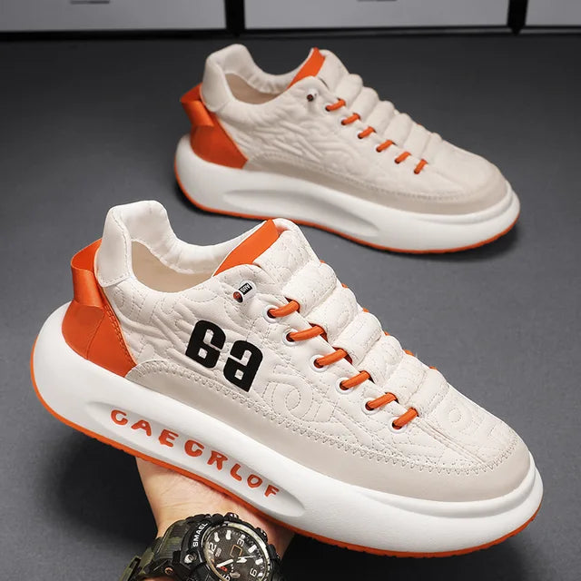 Men Sneakers Spring Breathable Comfort Casual Shoes Male Flat Shoe Fashion Luxury Brand No-slip Running Shoes Tennis Sports Shoe - Korvel