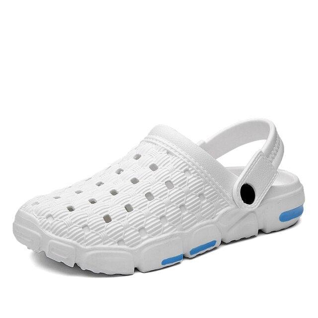 Zuecos de Jardín Livianos para Hombre - Sandalias Cómodas de Verano