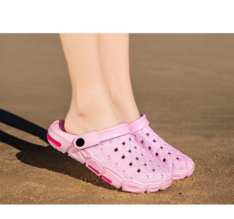 Zuecos de Jardín Livianos para Hombre - Sandalias Cómodas de Verano