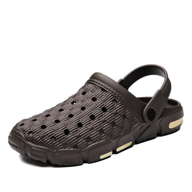 Zuecos de Jardín Livianos para Hombre - Sandalias Cómodas de Verano
