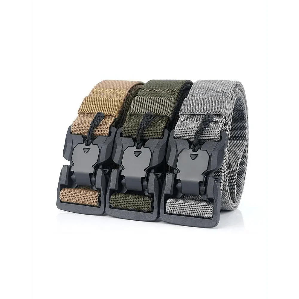Men's Tactical Quick Release Magnetic Buckle Belt