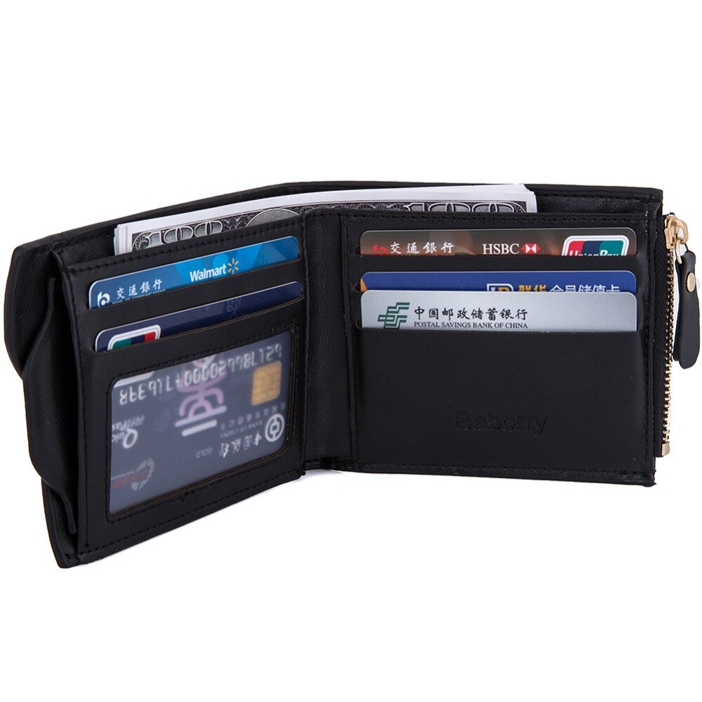 Portefeuille pour hommes premium - Design classique avec porte-monnaie