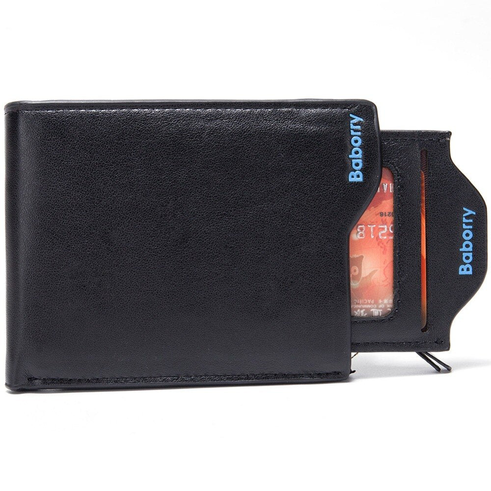 Portefeuille pour hommes premium - Design classique avec porte-monnaie