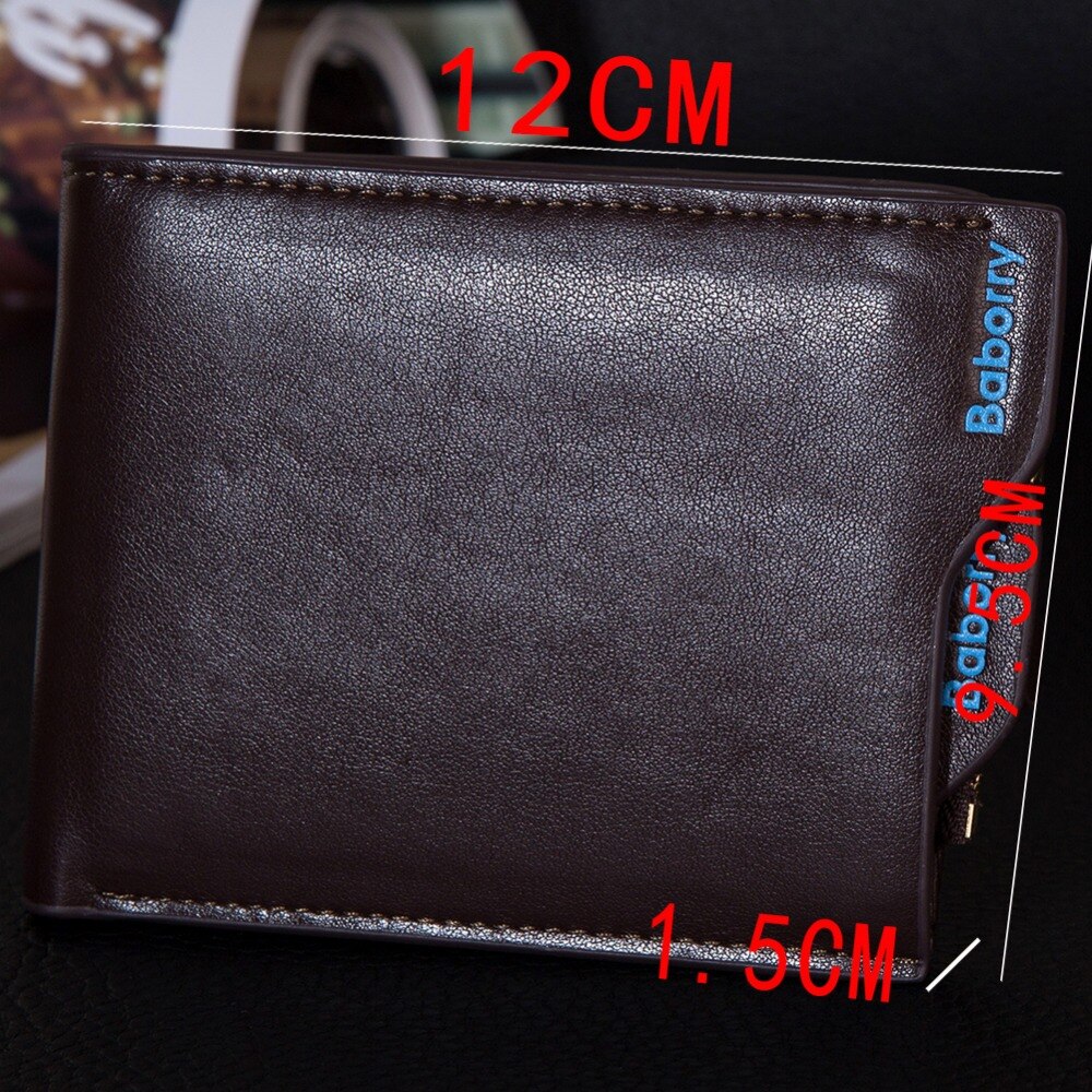 Portefeuille pour hommes premium - Design classique avec porte-monnaie