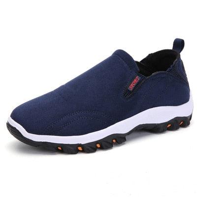 Men's Lightweight Slip-On Casual Sneakers for Outdoor Activities - Korvel