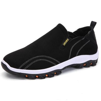 Men's Lightweight Slip-On Casual Sneakers for Outdoor Activities - Korvel