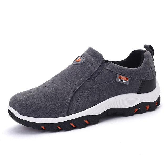 Men's Lightweight Slip-On Casual Sneakers for Outdoor Activities - Korvel