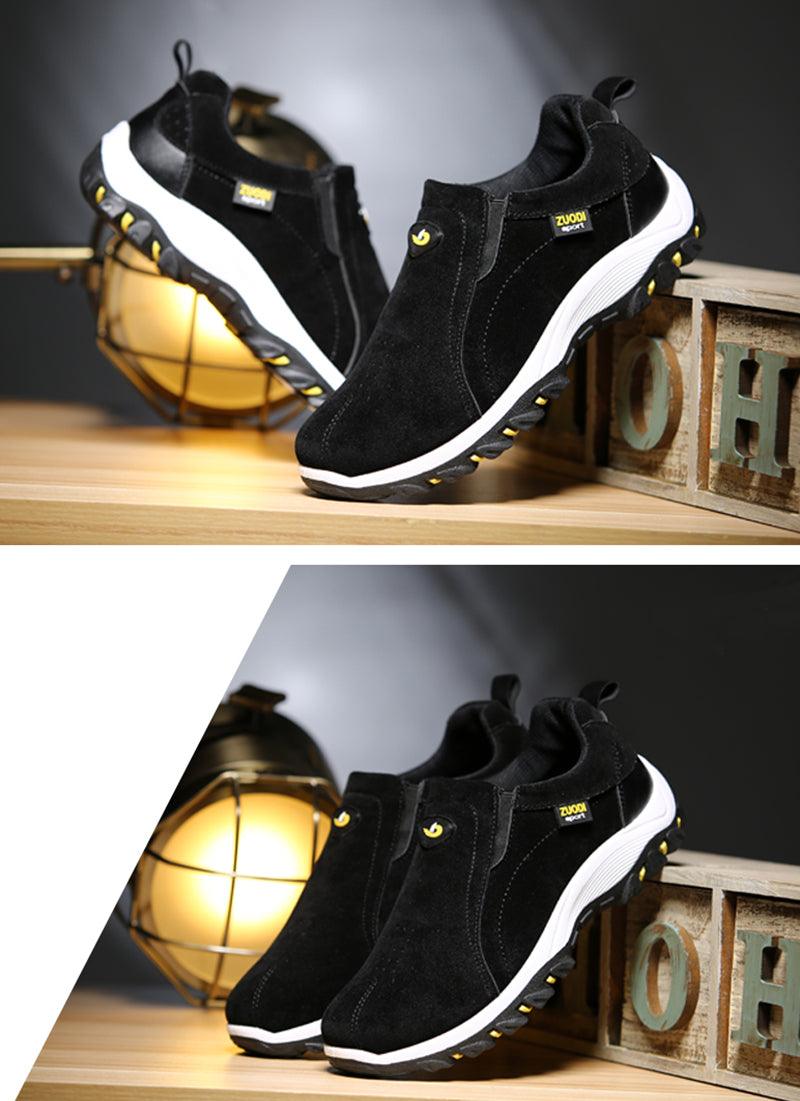 Men's Lightweight Slip-On Casual Sneakers for Outdoor Activities - Korvel
