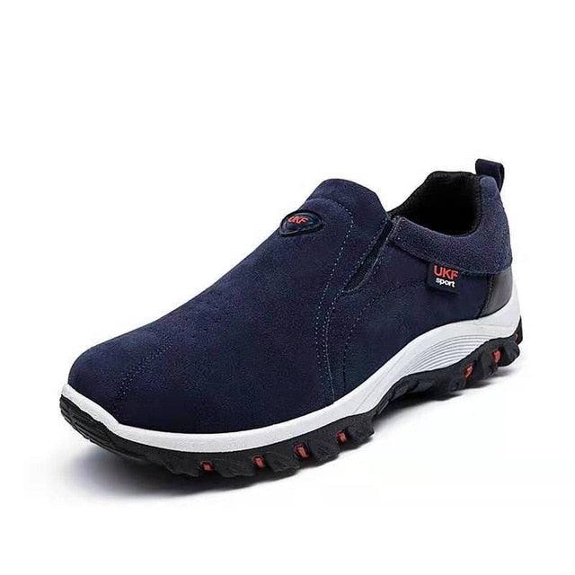 Men's Lightweight Slip-On Casual Sneakers for Outdoor Activities - Korvel