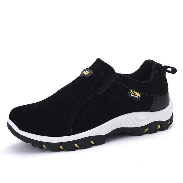 Men's Lightweight Slip-On Casual Sneakers for Outdoor Activities - Korvel