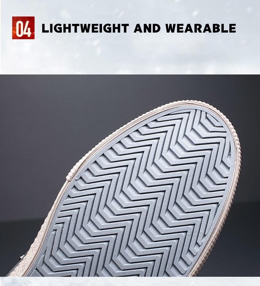 Men's Casual Winter Ankle Boots - Stylish & Warm Footwear
