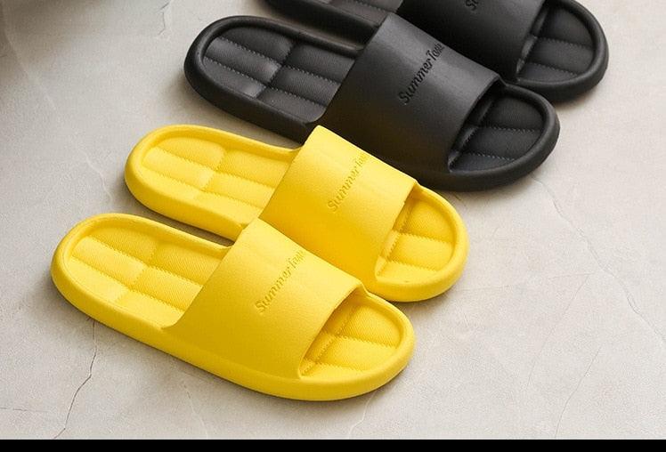 Unisex Non-Slip Summer Flip Flops for All Ages - Comfortable Shower Sandals - Korvel