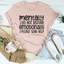 T-shirt Ne Pas Déranger Émotionnellement
