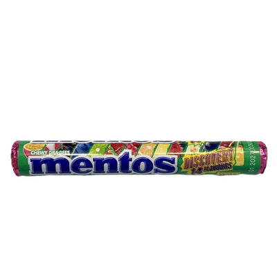 Mentos Discovery – Assorted Flavor Chewy Candy Roll 37g