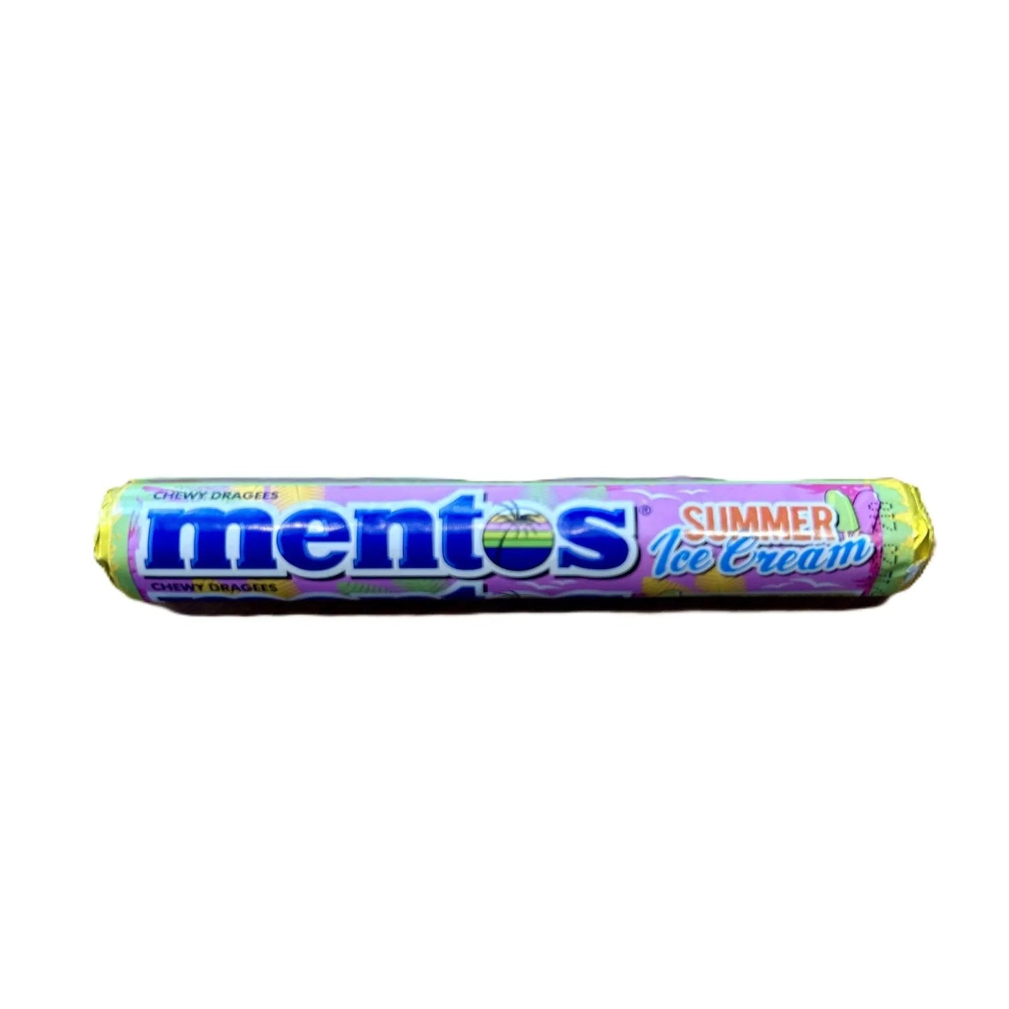 Mentos Crème Glacée d'Été – Bonbon à la Menthe Chewy 37,5g