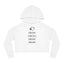 Meow Chicka Meow Meow Cropped Hooded Sweatshirt