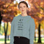 Meow Chicka Meow Meow Cropped Hooded Sweatshirt