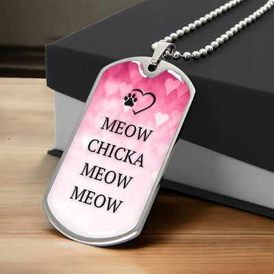 Collar Meow Chicka Meow Meow
