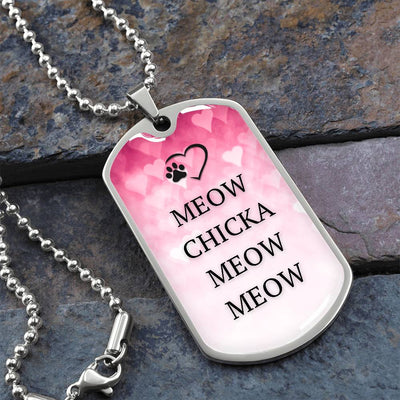 Collar Meow Chicka Meow Meow