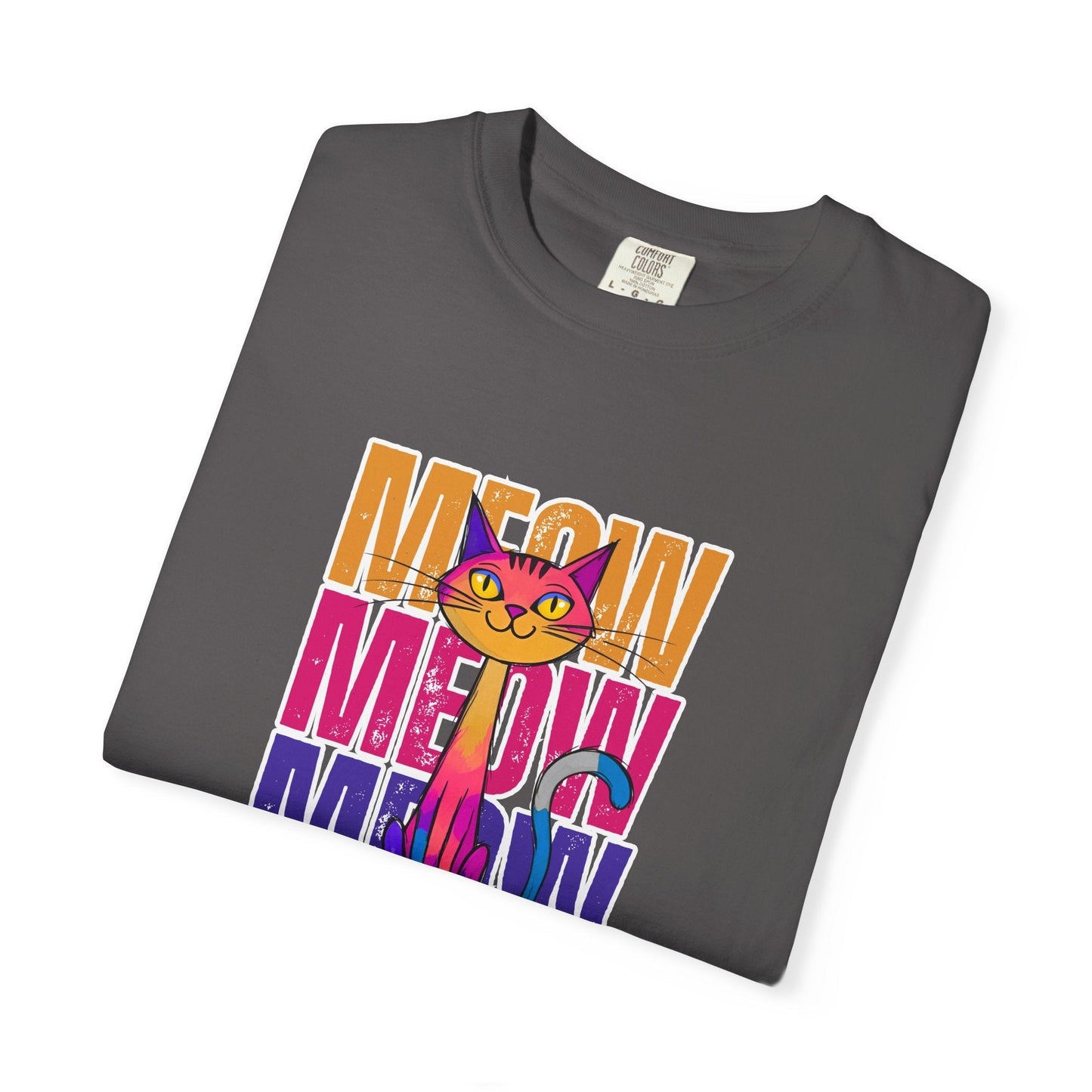 Camiseta Unisex Meow Vibes | Camiseta Divertida de Gato