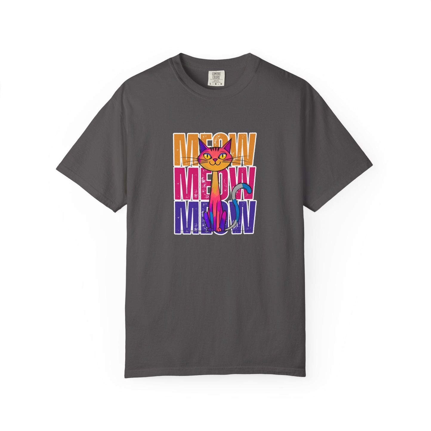 Camiseta Unisex Meow Vibes | Camiseta Divertida de Gato