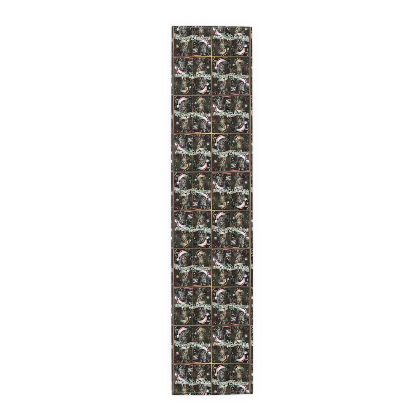 Nappe de table festive Meowy Christmas