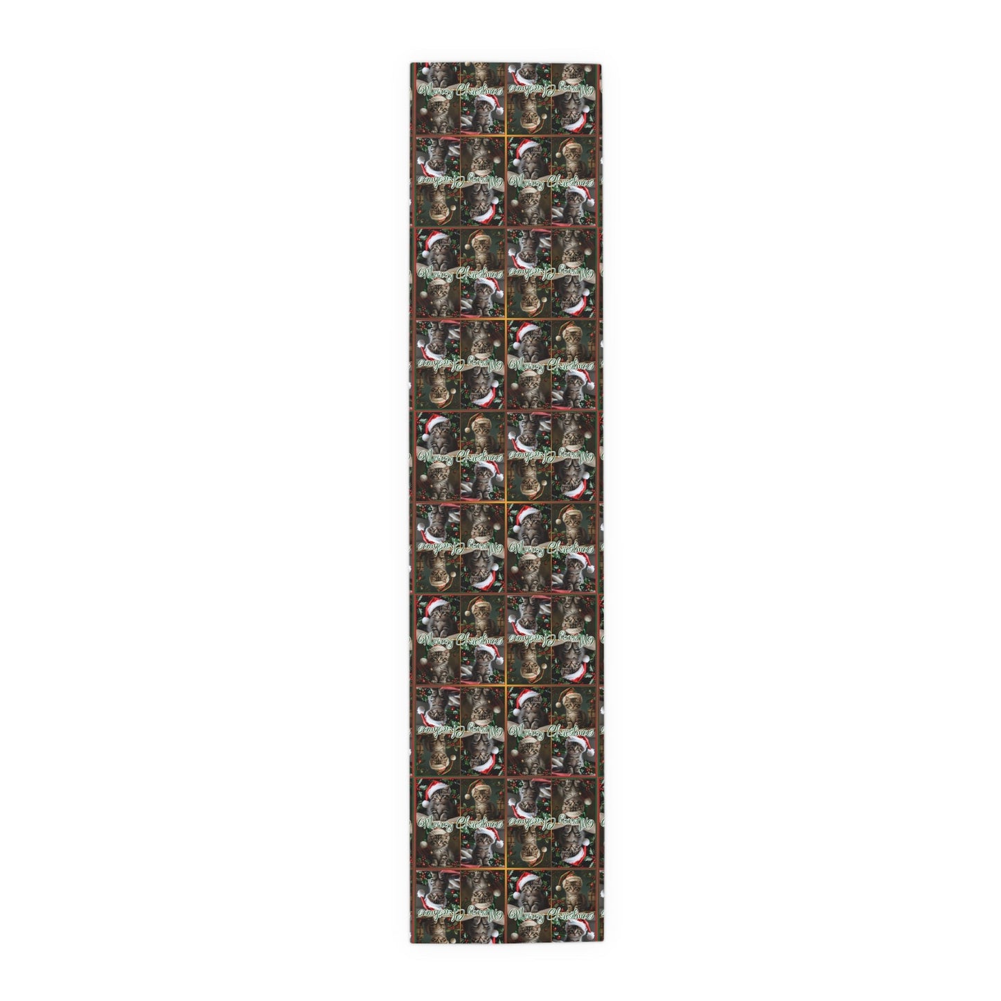Nappe de table festive Meowy Christmas